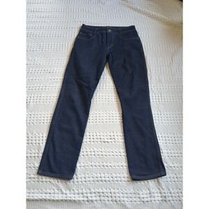 Kuhl Kontrol Denim Klassic Jeans Sz 32 Blue Straight Leg PATCH 32X32